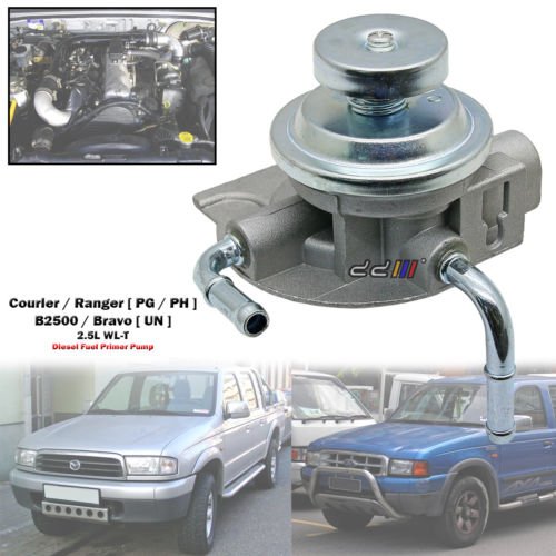 Diesel Fuel Primer Pump For Mazda Bravo B2500 UN 4cyl WL-T 2.5L WL81-13-480