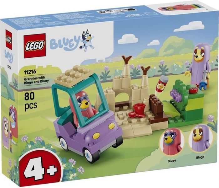 LEGO Bluey 11216 Grannies with Bingo and Bluey Building Set