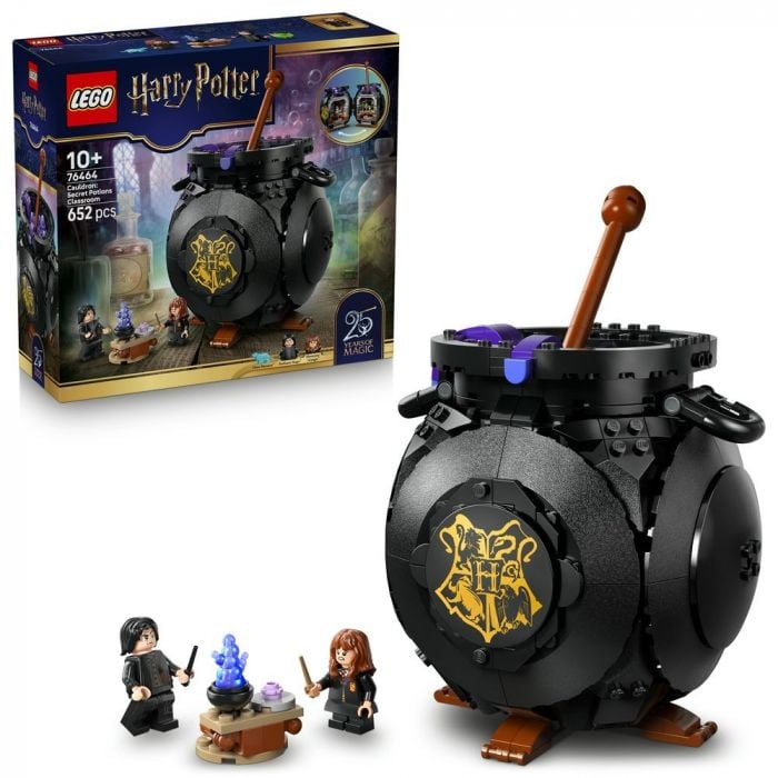 LEGO Harry Potter 76464 Cauldron Secret Potions Classroom Building Set