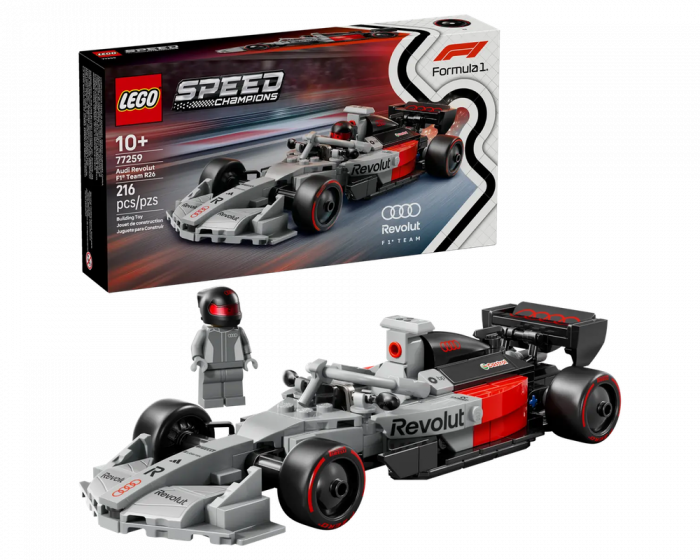 LEGO Speed Champions 77259 Audi Revolut F1 Team R26 Race Car Building Set