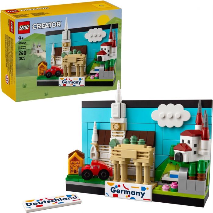 LEGO Creator 40954 Germany Postcard Building Set Display Piece