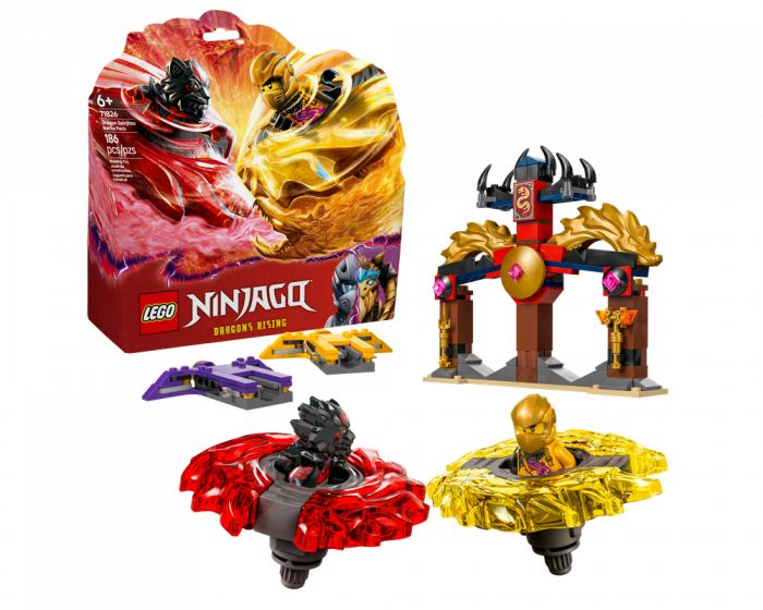 LEGO NINJAGO 71826 Dragon Spinjitzu Battle Pack Building Set