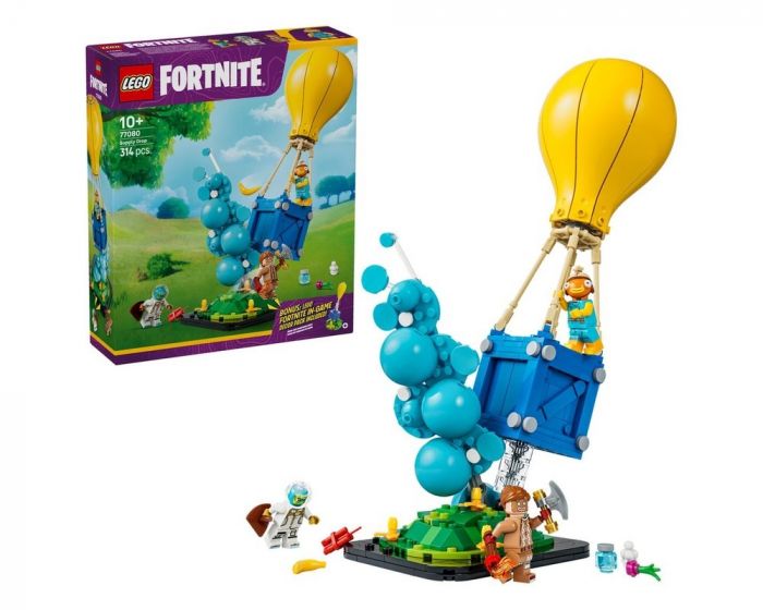 LEGO Fortnite 77080 Supply Drop Building Set Video Game Collection Toy