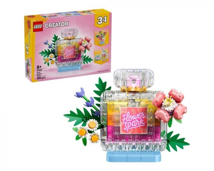 LEGO Creator 31383 Floral Décor Perfume Bottle 3-in-1 Building Set