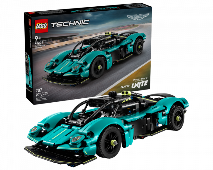 LEGO Technic 42208 Aston Martin Valkyrie Sports Car Building Set