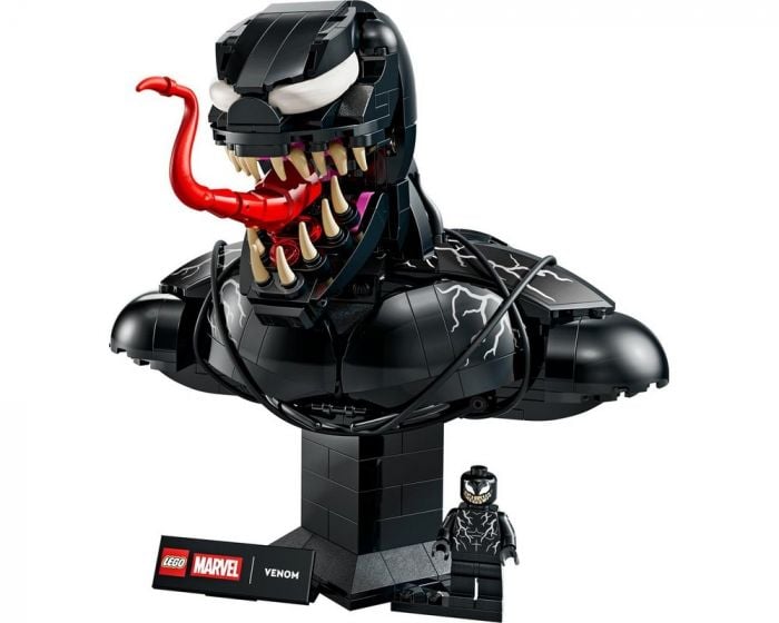 LEGO Marvel 76356 Venom Bust Building Set Collectible