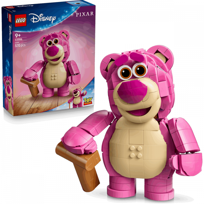 LEGO Disney 43306 Lotso Building Set Toy Story Character Toy