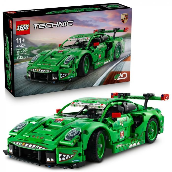 LEGO Technic 42224 Porsche 911 GT3 R REXY AO Racing Car Building Set