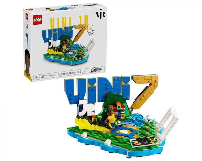 LEGO Editions 43027 Vini Jr. – Soccer Highlights Building Set