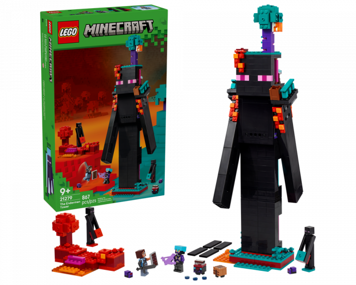 LEGO Minecraft 21279 The Enderman Tower Building Set Construction Toy