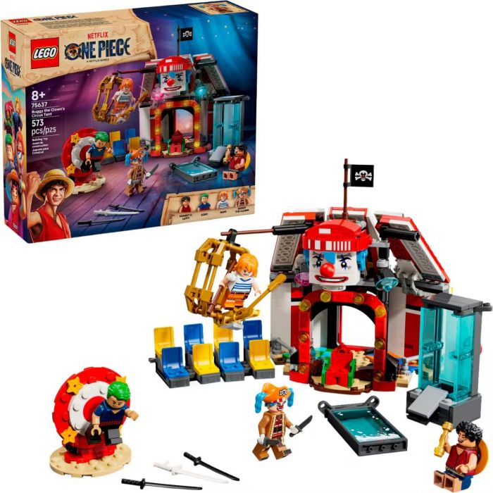 LEGO One Piece 75637 Buggy the Clown's Circus Tent Building Set