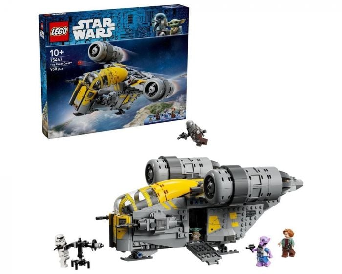 LEGO Star Wars 75447 The Razor Crest Building Set Mandalorian Grogu