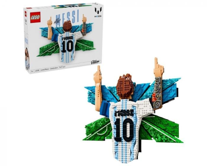LEGO Editions 43018 Lionel Messi Celebration Building Set Display