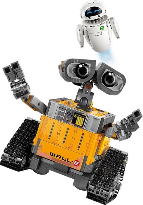 LEGO Disney 43279 WALL-E and EVE Building Set for Adults