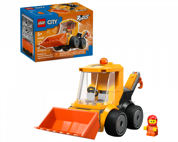 LEGO City 60483 Rides Construction Loader Building Set