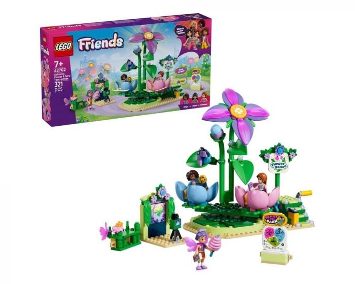 LEGO Friends 42702 Spinning Flower Fairy Teacup Ride Building Set