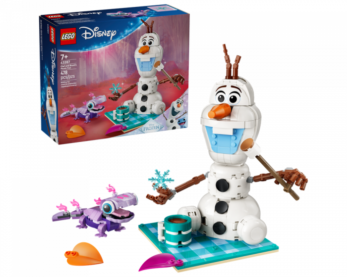 LEGO Disney 43287 Olaf and Bruni's Picnic Fun Building Set