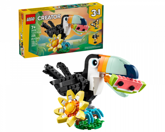 LEGO Creator 31173 Wild Animals Tropical Toucan 3-in-1 Building Set