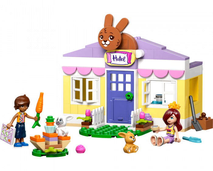 LEGO Friends 42679 Heartlake City Bunny Hotel Building Set