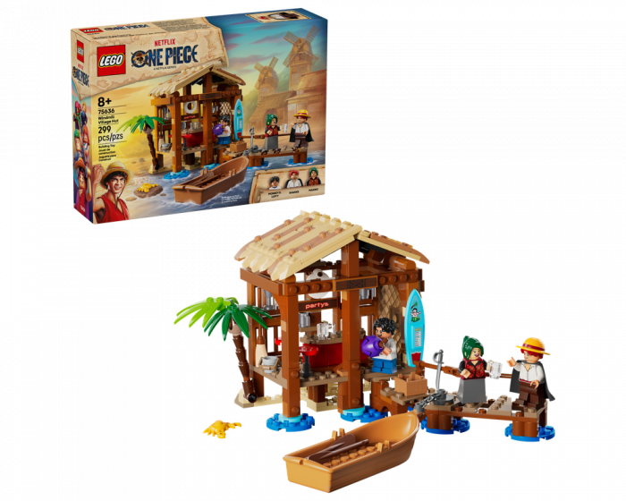 LEGO One Piece 75636 Windmill Village Hut Building Set