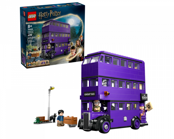 LEGO Harry Potter 76446 Knight Bus Adventure Building Set Toy