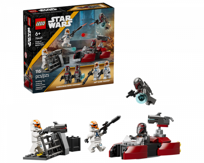 LEGO Star Wars 75449 Siege of Mandalore Battle Pack Building Set