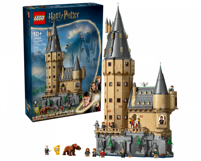 LEGO Harry Potter 76454 Hogwarts Castle Main Tower Building Set