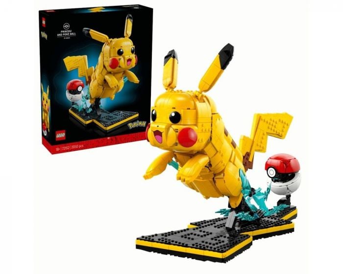 LEGO Pokémon 72152 Pikachu and Poké Ball Building Set Collection