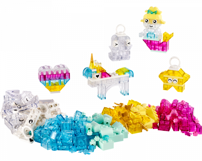 LEGO Classic 11040 Magical Transparent Box Building Set