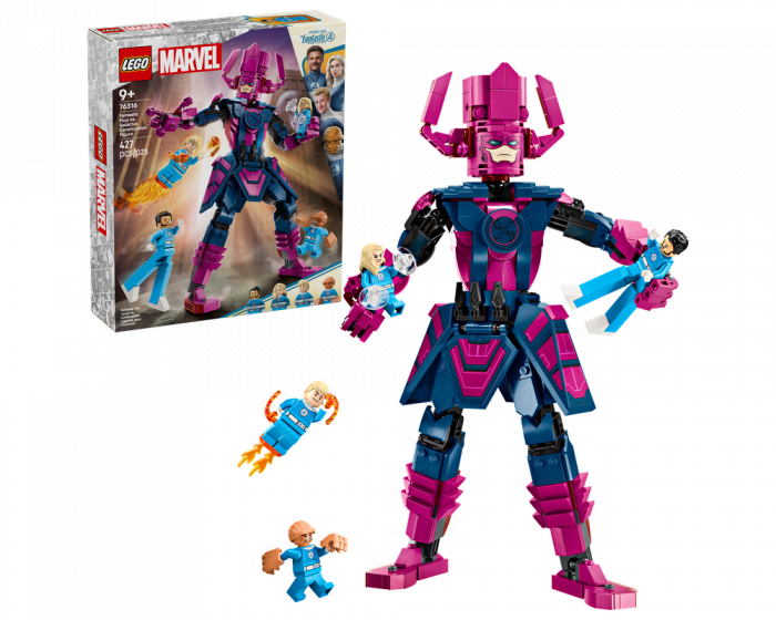 LEGO Marvel 76316 Fantastic Four vs. Galactus Construction Figure Building Set
