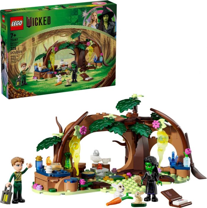LEGO Wicked 75687 Elphaba's Retreat Building Set