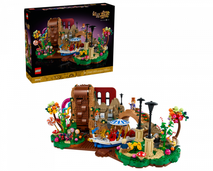 LEGO Ideas 21360 Willy Wonka & the Chocolate Factory Building Set