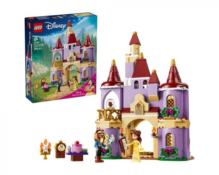 LEGO Disney 43289 Belle & the Beast's Enchanted Castle Building Set