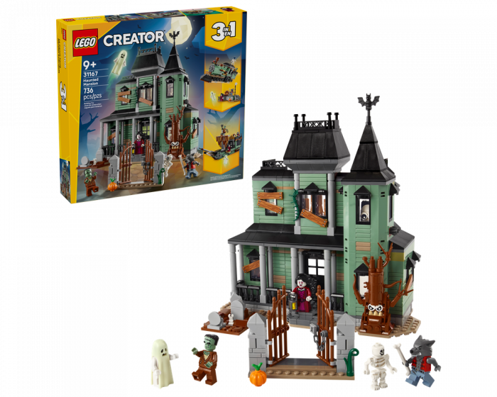 LEGO Creator 31167 Haunted Mansion 3-in-1 Building Set