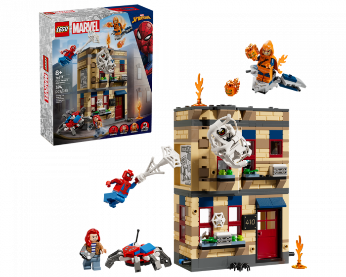 LEGO Marvel 76317 Peter Parker's Apartment Spider-Man Building Set