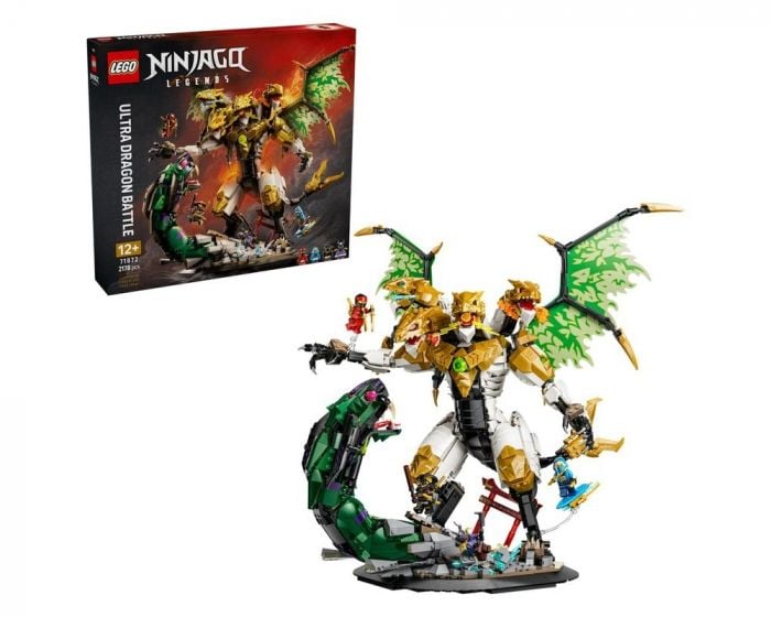 LEGO NINJAGO 71872 Ultra Dragon Battle Building Set Legends Display Toy