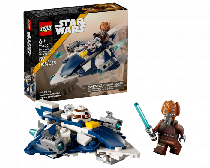 LEGO Star Wars 75400 Plo Koon Jedi Starfighter Microfighter Building Set