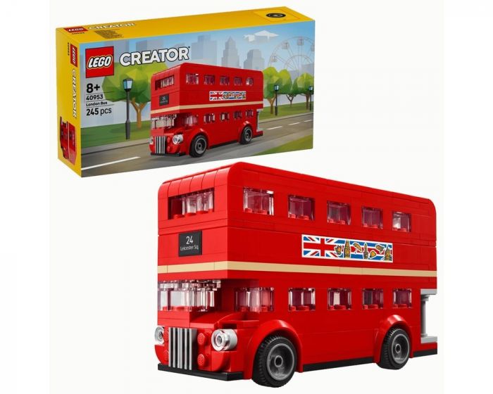 LEGO Creator 40953 London Bus Building Set Iconic Double-Decker