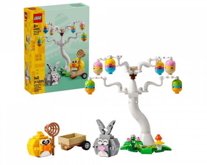 LEGO Seasonal 40808 Easter Bunny and Chick Egg Hunt Building Set