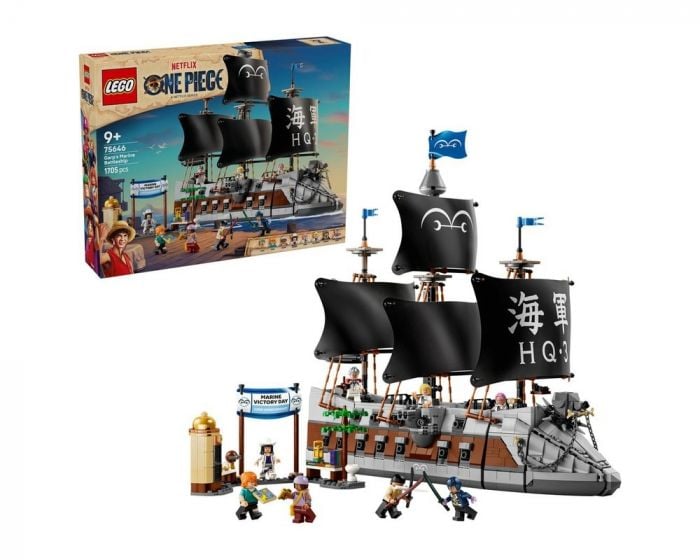 LEGO One Piece 75646 Garp's Marine Battleship Building Set