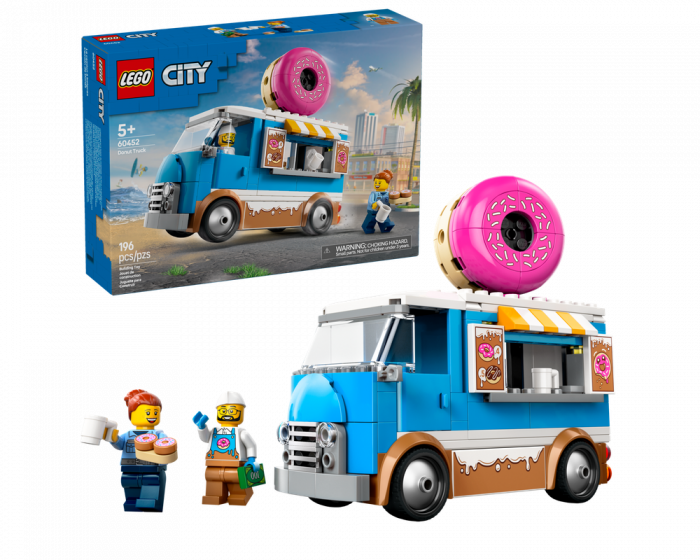 LEGO City 60452 Donut Truck Great Vehicles Building Set Toy