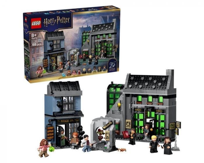 LEGO Harry Potter 76471 Knockturn Alley Wizarding Shops Building Set