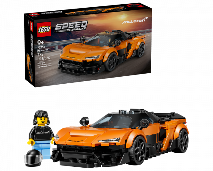 LEGO Speed Champions 77257 McLaren W1 The Real Supercar Building Set