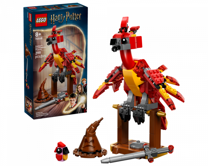 LEGO Harry Potter 76448 Fawkes Dumbledore's Phoenix Building Set
