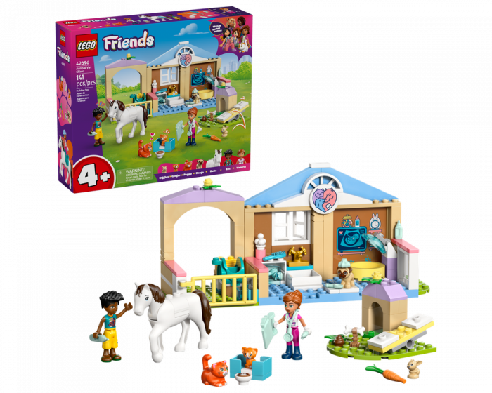 LEGO Friends 42696 Animal Vet Clinic Building Set Toy