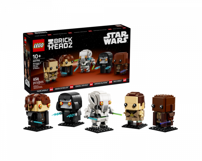 LEGO Star Wars 40796 Revenge of the Sith Heroes & Villains BrickHeadz Building S