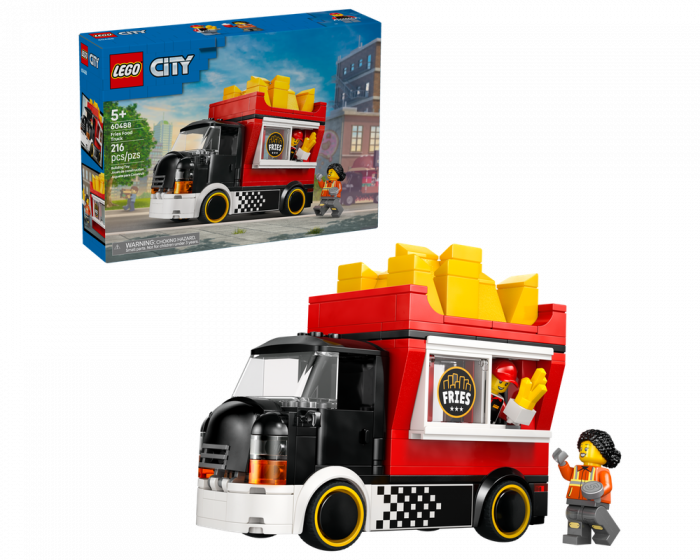 LEGO City 60488 Fries Food Truck Building Set Toy