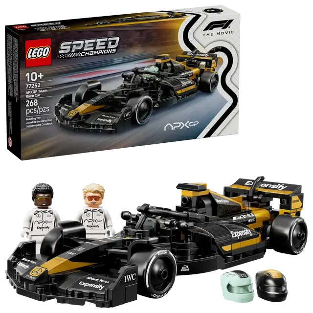 LEGO Speed Champions 77252 APXGP Team Race Car Building Set