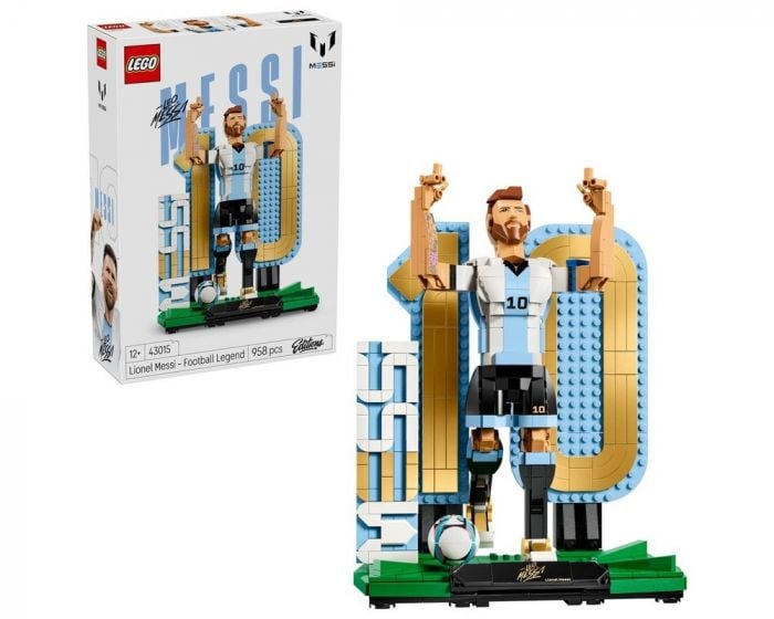 LEGO Editions 43015 Lionel Messi Football Legend Building Set