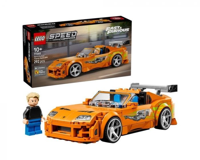 LEGO Speed Champions 77260 Fast & Furious Toyota Supra MK4 Building Set